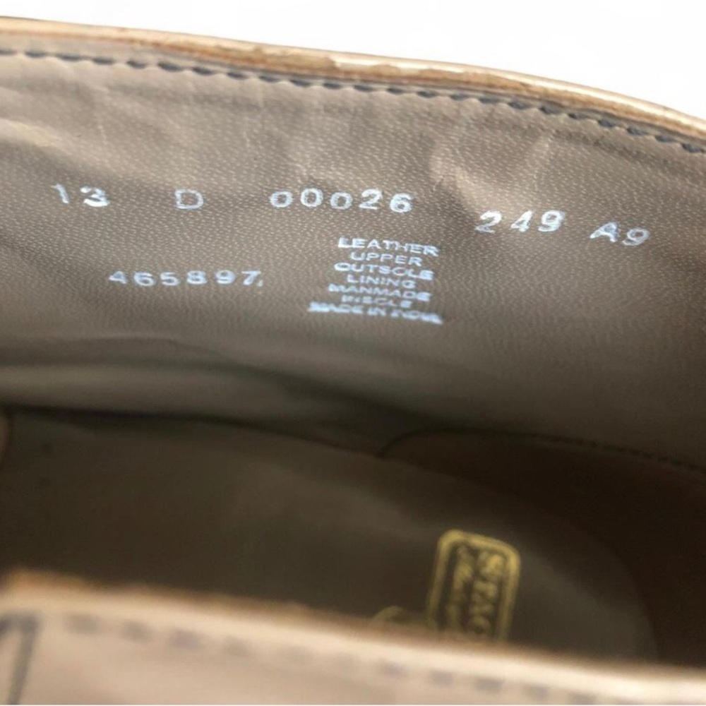 Stacy Adams Brown and Cream Leather Chelsea Boots - Picture 9 of 13